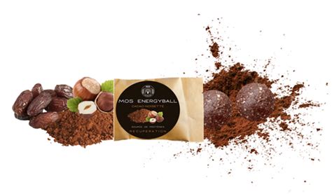 MOS EnergyBall Protein Recovery Cocoa / Hazelnut 34g